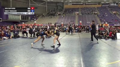 110 lbs Placement Matches (16 Team) - Ava Bayless, Iowa vs Kiely Tabaldo, Grand Valley State