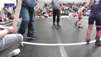 55 lbs Semifinal - Kord Earnhart, Roland Youth League Wrestling vs Cash Laferr, Greenwood Wrestling Academy