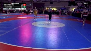 1A-4A 120 1st Place Match - Noah Rains, St James vs Micah Woodman, Oak Grove