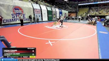 105 Class 1 lbs Champ. Round 1 - Aleah Conard, El Dorado Springs vs Candace Calvert, Hallsville