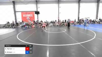 39 kg Prelims - Addison Horner, Misfits Gummy Bears vs Sophia Arroyo, Wrestle Like A Girl 2