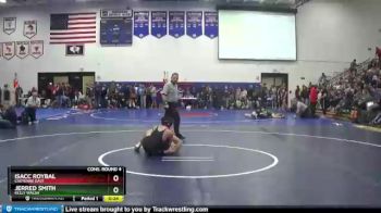 126 lbs Cons. Round 4 - Isacc Roybal, Cheyenne East vs Jerred Smith, Kelly Walsh