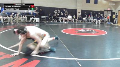 126 lbs Round Of 16 - Jonah Bornstein, Oliver Ames vs Harrison Tran, Bos Latin Academy