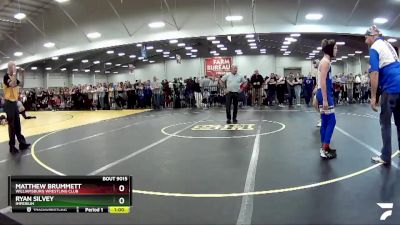 106 lbs Champ. Round 1 - Ryan Silvey, Imperium vs Matthew Brummett, Williamsburg Wrestling Club