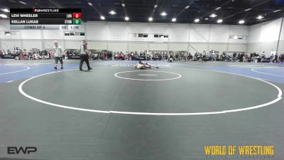 125 lbs Consi Of 4 - Levi Wheeler, LWA 14U vs Kellan Lukas, Storm MS