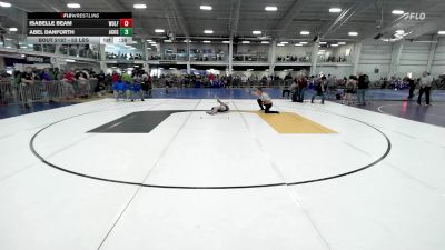 52 lbs Consi Of 16 #2 - Isabelle Beam, Wolfgang Wrestling Academy vs Abel Danforth, Agogee WC