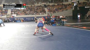 109-D2 Quarterfinal - Jolene Ostrander, Coolidge High School vs Ruthie Wilhelm, Show Low High School