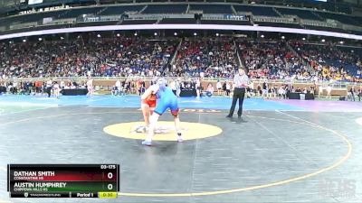 D3-175 lbs Cons. Round 1 - Dathan Smith, Constantine HS vs Austin Humphrey, Chippewa Hills HS