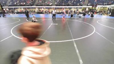 5th - 6th grade - 108 Champ. Round 2 - Cael Combs, Sebolt Wrestling Academy vs Grant Hacker, Iowa