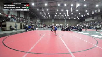 144 lbs Cons. Round 2 - Tyce Thompson, Piedmont vs Brian Seoanecancino, Liberty North
