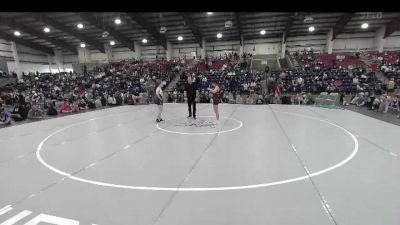 117 lbs 1st Place Match - Aleena Navarrete, Sanderson Wrestling Academy vs Ella Arnold, Westlake Wrestling Club