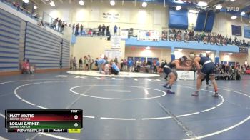 175 lbs Cons. Round 7 - Matt Watts, Corner Canyon vs Logan Garner, Corner Canyon