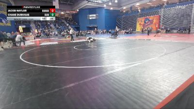 113 lbs Cons. Round 2 - Chase Dubuque, Delran vs Jacob Naylor, McDonogh