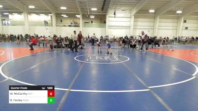 48 lbs Quarterfinal - Weston McCarthy, Riptide WC vs Brayden Fenley, None