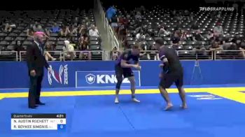 NICHOLAS AUSTIN ROCHETTI vs RYAN BOYKEE SIMONIS 2021 World IBJJF Jiu-Jitsu No-Gi Championship