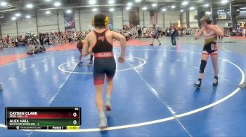 92 lbs Rd# 4- 2:00pm Friday Final Pool - Alex Hall, Backyard Brawlers vs Cayden Clark, Rebellion