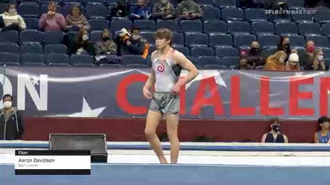 Aaron Davidson - Floor, Bart Conner - 2021 Metroplex Challenge