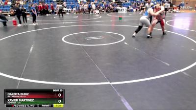 285 lbs Round 4 - Dakota Bunz, Millard South vs Xavier Martinez, Kearney