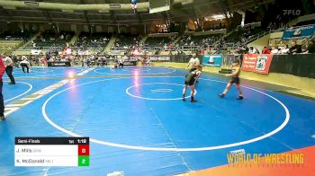 73 lbs Semifinal - Jackson Mills, Grindhouse vs Kai McDonald, Sebolt Wrestling Academy