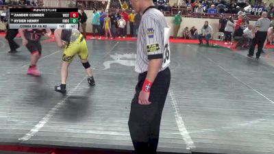 200_B lbs Consi Of 16 #2 - Zander Conner, West Shore vs Ryder Henry, Knoch