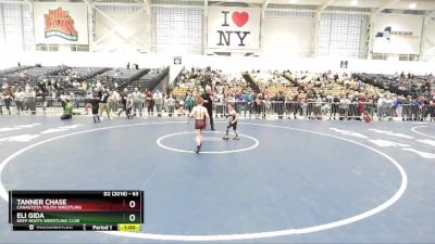 63 lbs Cons. Round 3 - Eli Gida, Deep Roots Wrestling Club vs Tanner Chase, Canastota Youth Wrestling