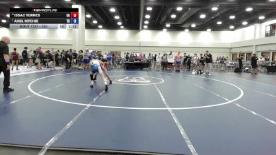 120 lbs Cons. Semis - Issac Torres, CA vs Axel Ritchie, TN