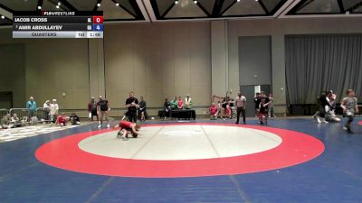 56 lbs Quarters - Jacob Cross, AL vs Amir Abdullayev, GA