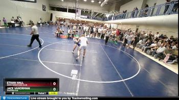 190 lbs Quarterfinal - Ethan Hall, Davis Wrestling Club vs Jace VanOrman, Farmington