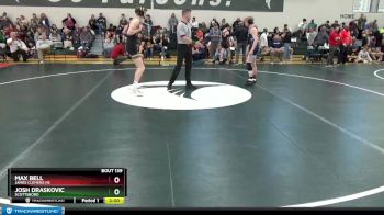 145 lbs Round 3 - Josh Draskovic, Scottsboro vs Max Bell, James Clemens HS