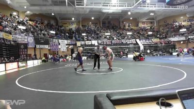 285 lbs Champ. Round 1 - Malaki Douglas-Chee, Hoyt-Royal Valley HS vs Kharson Montgomery, Smith Center HS
