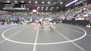175 lbs Champ. Round 1 - Xavier Harmon, Lansing HS vs Gavin Saner, Valley Center