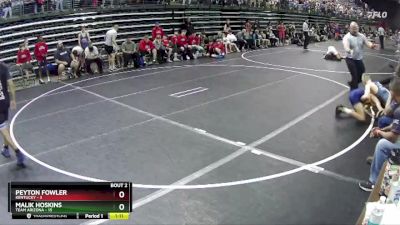 95 lbs Round 1 (6 Team) - Peyton Fowler, Kentucky vs Malik Hoskins, Team Arizona