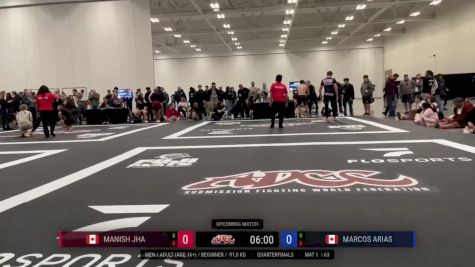 Manish Jha vs Marcos Arias 2025 ADCC Niagara Open