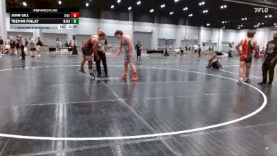 218 lbs Round 2 (8 Team) - John Gill, MatLife vs Trevor Finlay, MF Army