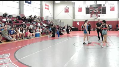 122 lbs Quarterfinal - Kimberly Olaeta, Venom Girls Wrestling vs Bailey Nimer, Mount Pleasant High School