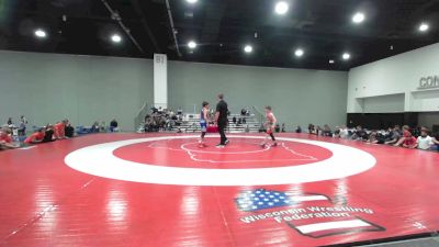 100 lbs Symon Woods, Illinois Greco vs Ty Volk, Team North Dakota
