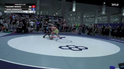 74 kg Cons. Sub-rd Of 64 - Zachary Montez, Kohawk Wrestling Club vs David Ogunsanya, Beat The Streets Chicago-Oak Park