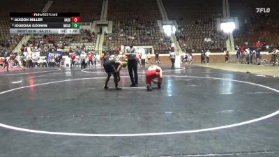 6A 215 lbs Cons. Round 4 - Jourdan Godwin, Mcadory vs Jaxson Miller, Saraland