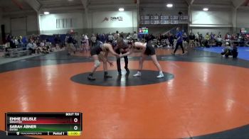 130 lbs Cons. Round 4 - Sarah Abner, Eaton vs Emme Delisle, Brighton