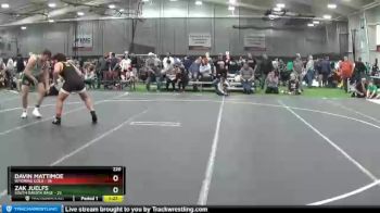 220 lbs Round 3 (8 Team) - Davin Mattimoe, Wyoming Gold vs Zak Juelfs, South Dakota Rage