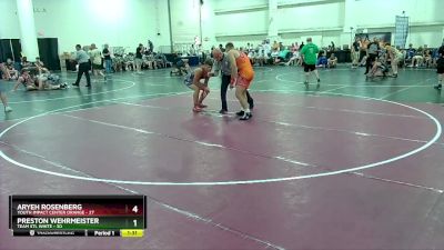 175 lbs Round 2 (6 Team) - Aryeh Rosenberg, Youth Impact Center Orange vs Preston Wehrmeister, Team STL White