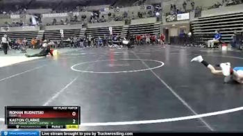 85 lbs Placement (4 Team) - Roman Rudnitski, Foley vs Kaston Clarke, Fulda/Murray County Central