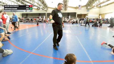 65 lbs Rr Rnd 6 - Jacob Southwick, American MMAW - ESC vs Greyson Sauer, All I See Is Gold Academy Stripes - ESC