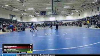 113 lbs Cons. Round 4 - Asher Brenden, Grand Rapids vs Micah Gregory, Trinity School At River Ridge