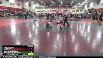 60 lbs Cons. Round 3 - Kael Schut, MN Elite vs Tyler Weinmann, Blaine Wrestling Association