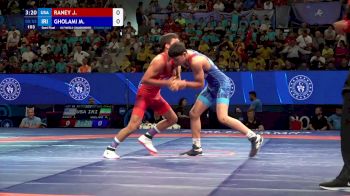 55 kg 1/2 Final - Jordyn Paul RANEY, United States vs Mohammadreza Gholamreza GHOLAMI, Iran