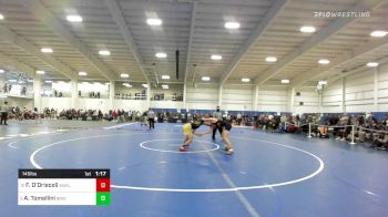 145 lbs Round Of 16 - Finn O'Driscoll, Wayland vs Alex Tomellini, Bristol County/Dighton Rehoboth