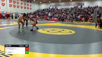 144 lbs Champ. Round 3 - Nick Blackburn, Mentor vs Cameron Plotts, Massillon Perry