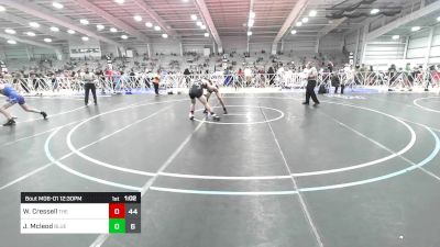 182 lbs Rr Rnd 1 - Waylon Cressell, The Fort Hammers Black vs Jacen Mcleod, Blue Shell Wrestling Club