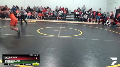 JV-17 lbs Round 3 - Dalton Hellyer, West Marshall vs Jacob Jones, Waukon